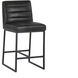 Spyros 37 inch Coal Black Counter Stool